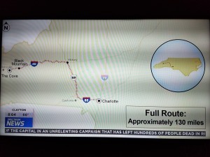 News Coverage Of The Motorcade Route. In Case You Want To Pay Your Respects.